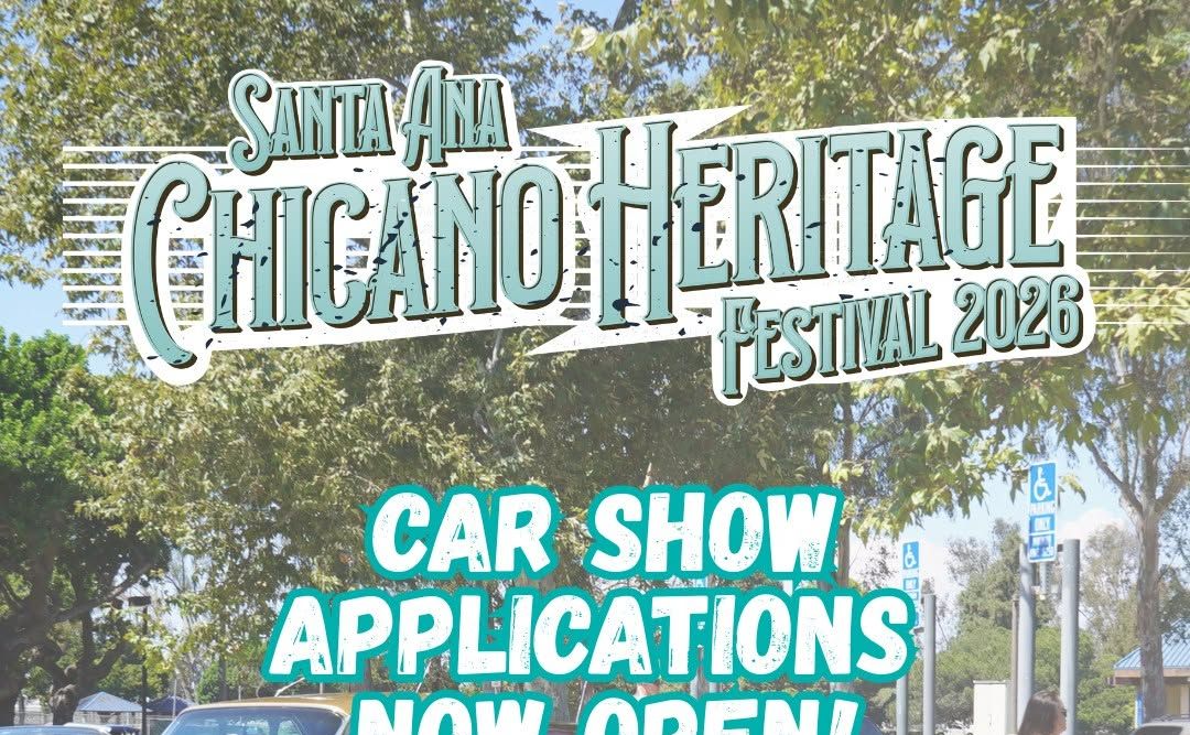 Chicano Heritage Car Show partial flyer August 2026